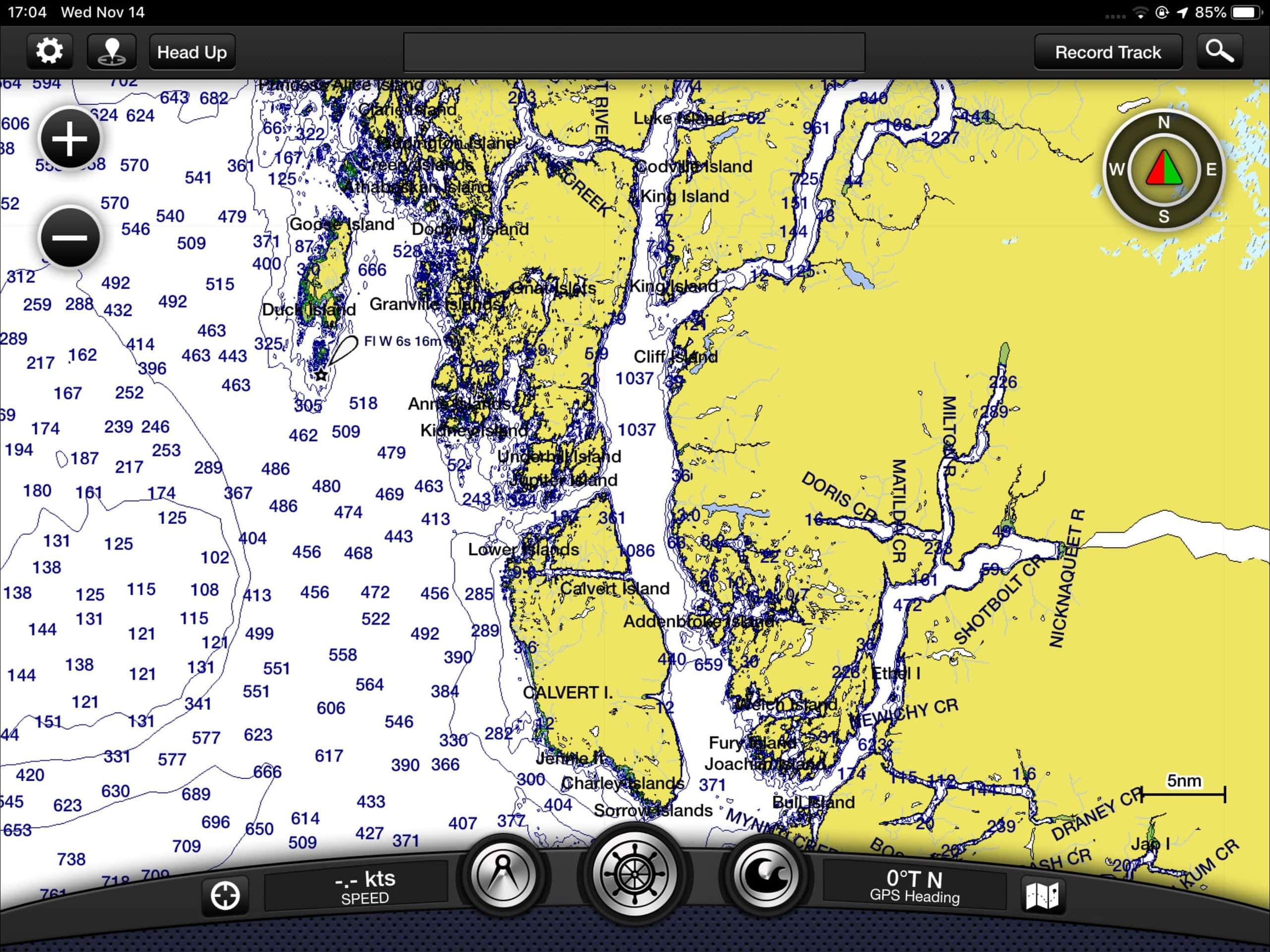 Vancouver Island Sailing