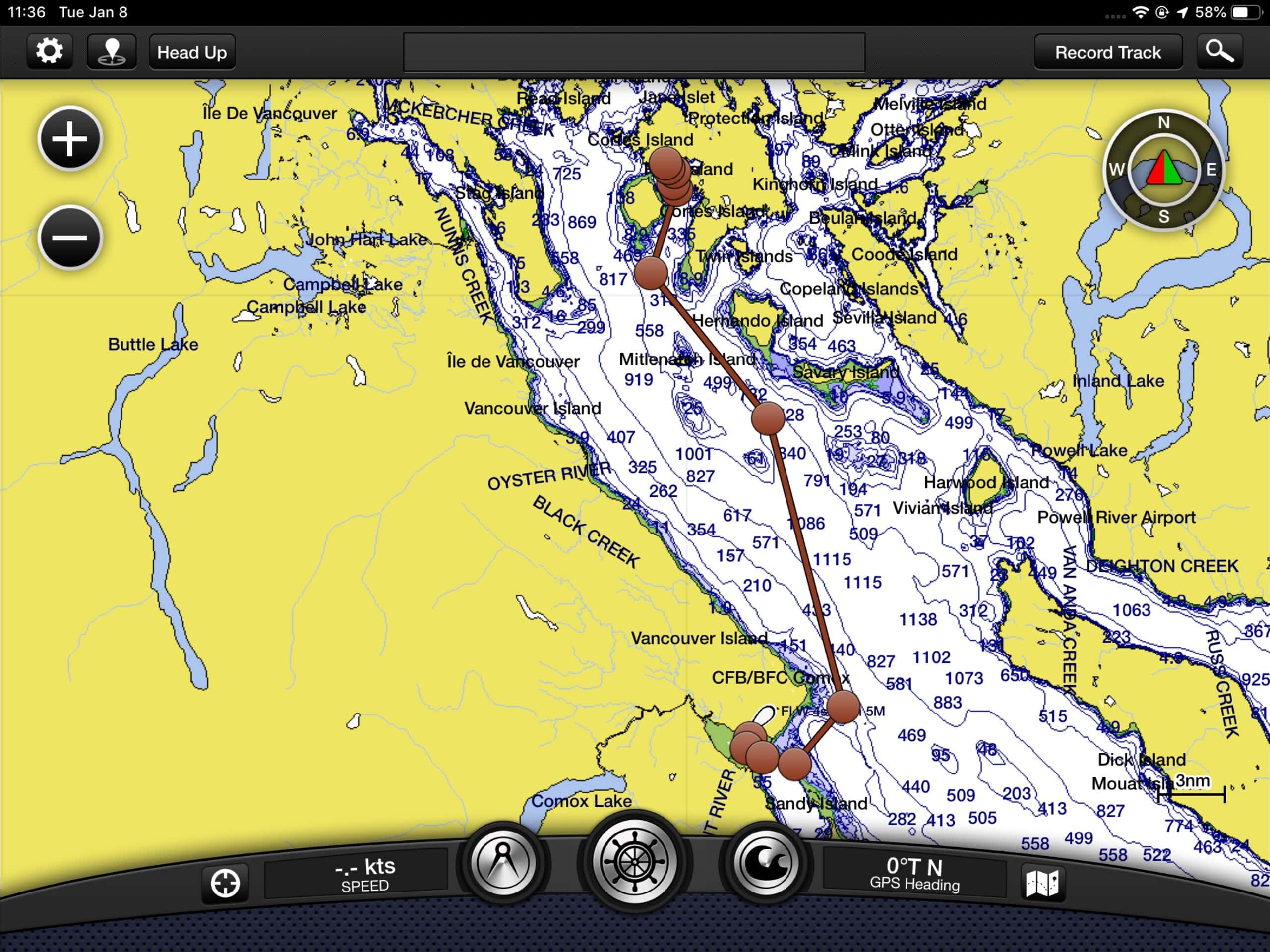 Circumnavigation of Vancouver Island