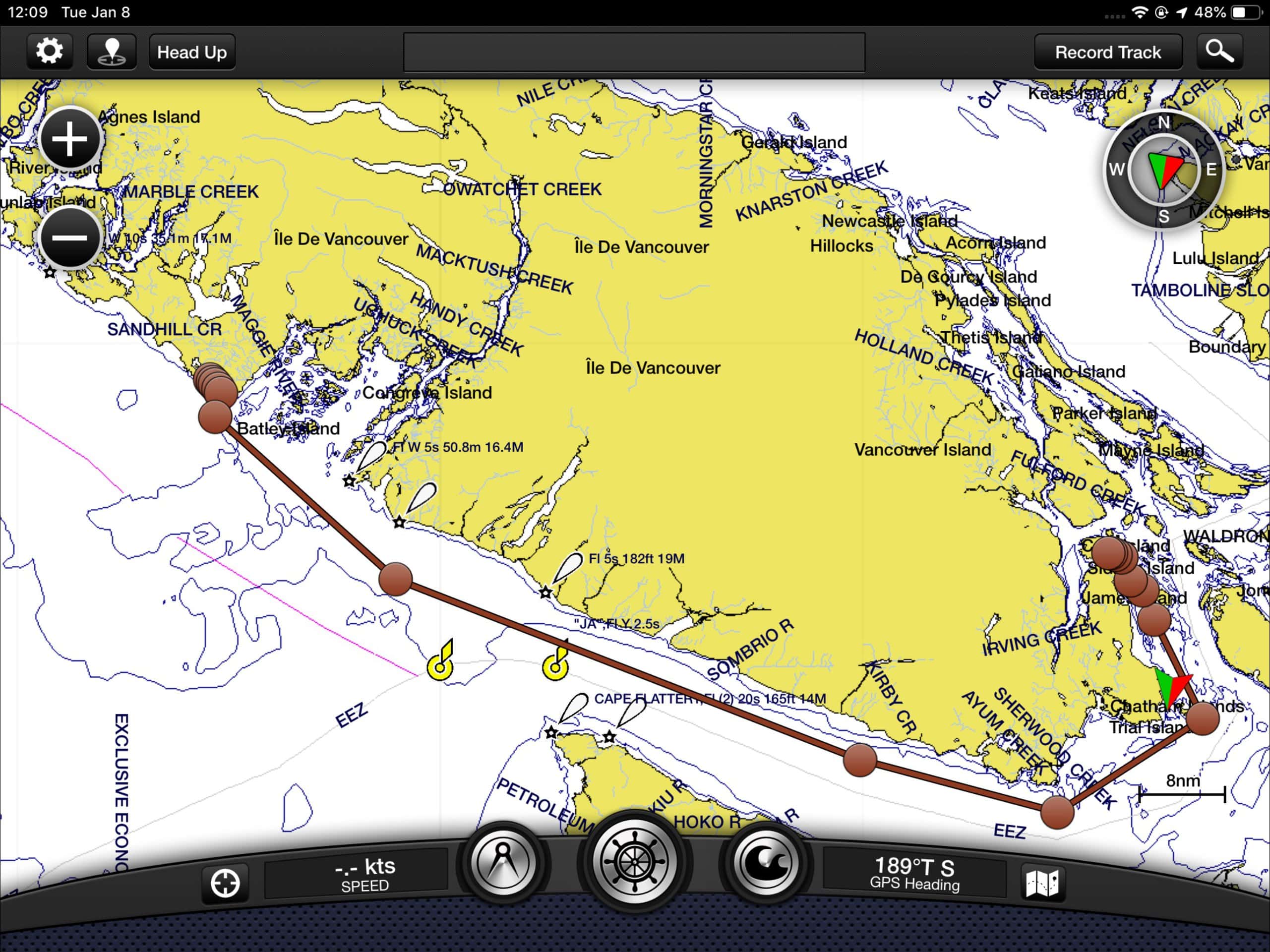 Circumnavigation of Vancouver Island